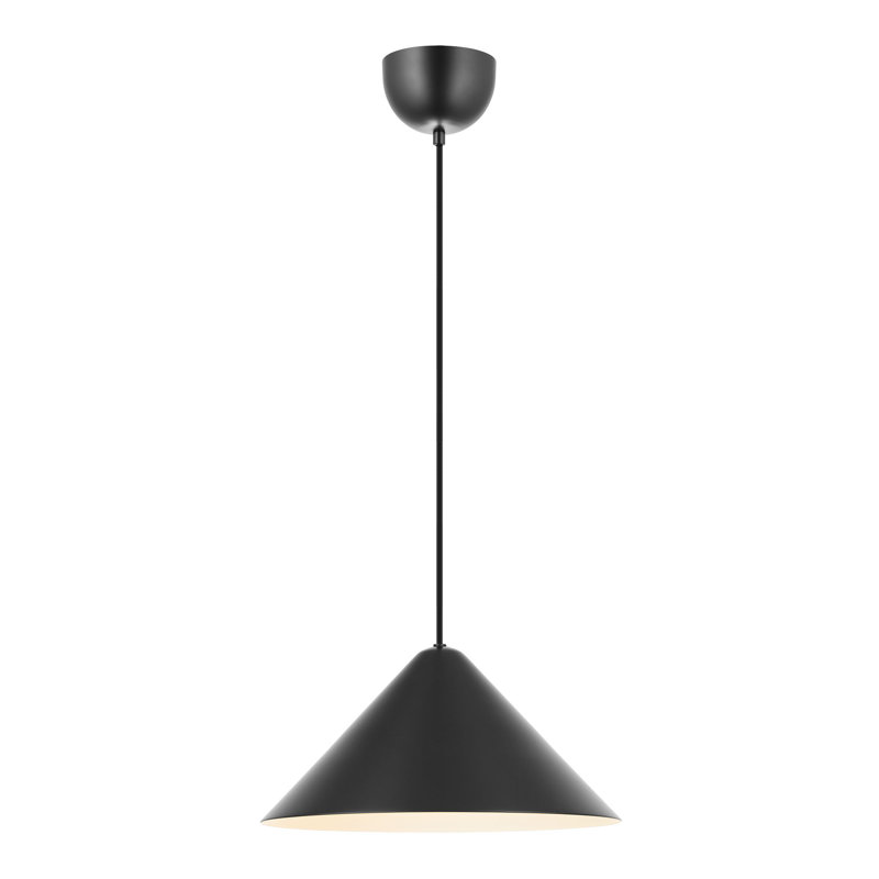 Milvi 1 - Light Cone Pendant, Black