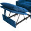 Fauteuil convertible en velours-1030213897