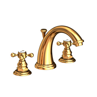 Alveston Widespread Bathroom Faucet with Drain Assembly