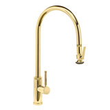 Industrial Extended Reach Plp Pulldown Faucet - Lever Sprayer