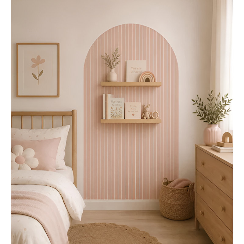 Adhésif décoratif 30 po, 45" H x 30" W, Pink