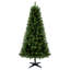 Arbre de Noël artificiel à charnière de 6 pi avec 582 pointes, branches complètes, support en plastique Holiday à 4 pieds pour la décoration intérieure, look, installation rapide, coffre-fort, support léger, arbre de décoration créatif, conseils et