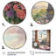 Magnifique balcon vue de Londres II, reproduction d'art sur toile-88542596-88542597