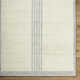 Rectangle Analeya Wool Area Rug with Non-Slip Backing