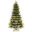 Arbre de Noël artificiel éclairé 7 pi Jardan - Support inclus