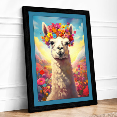 Crowned Alpaca Boho - Print