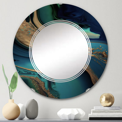 Charpieu - Miroir mural moderne rond