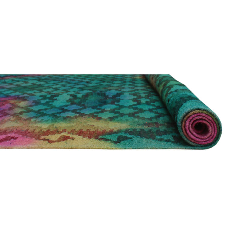 Shetler Wool Geometric Indoor Rug