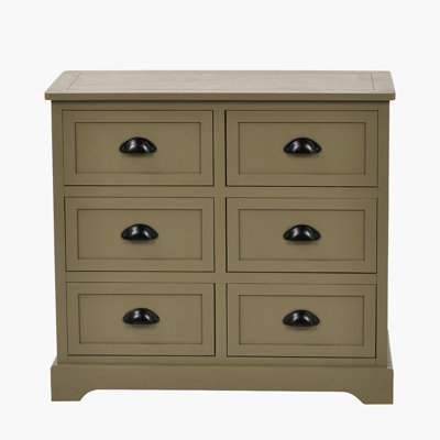 76 cm W Chest of 6 Drawers