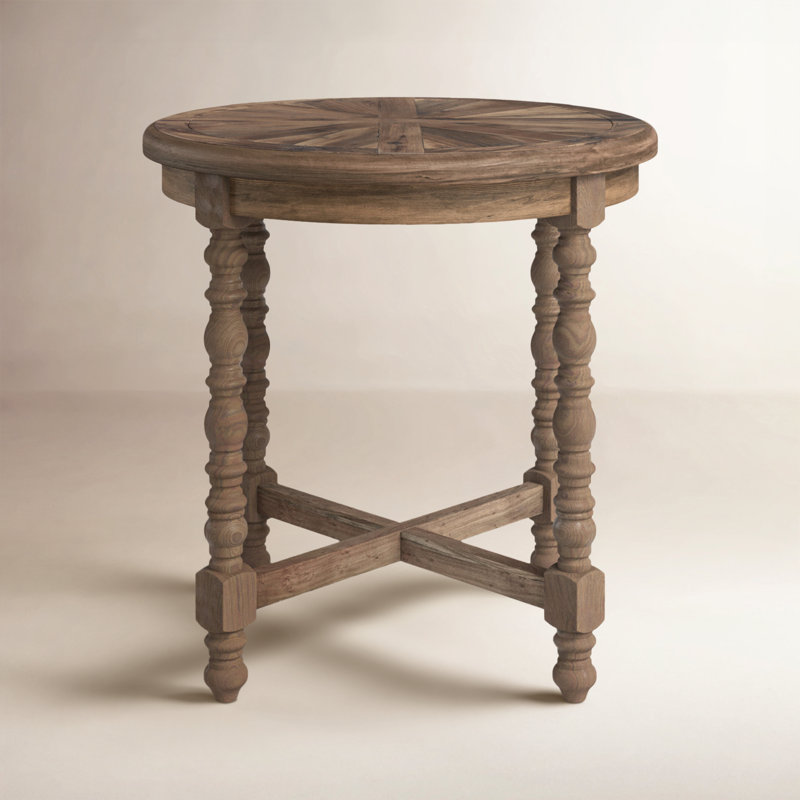 Samuelle Solid Wood End Table