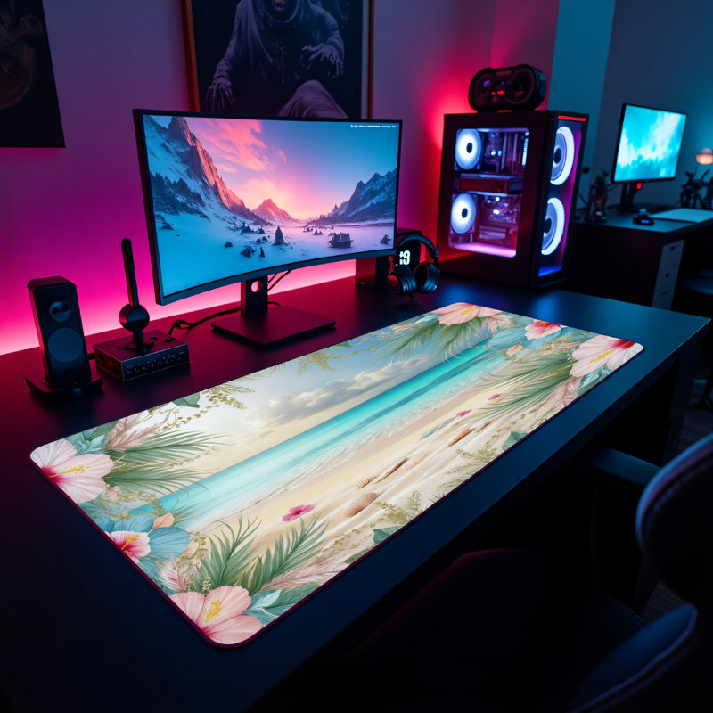 Polyester Desk Pad, 23.6x13.8