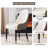 Keeli Extendable Sintered Stone Dining Table with 8 Leather Chairs Dining Set