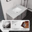 Meuble-lavabo flottant avec lavabo