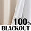 Rideau occultant en lin occultant avec œillets-1084058769