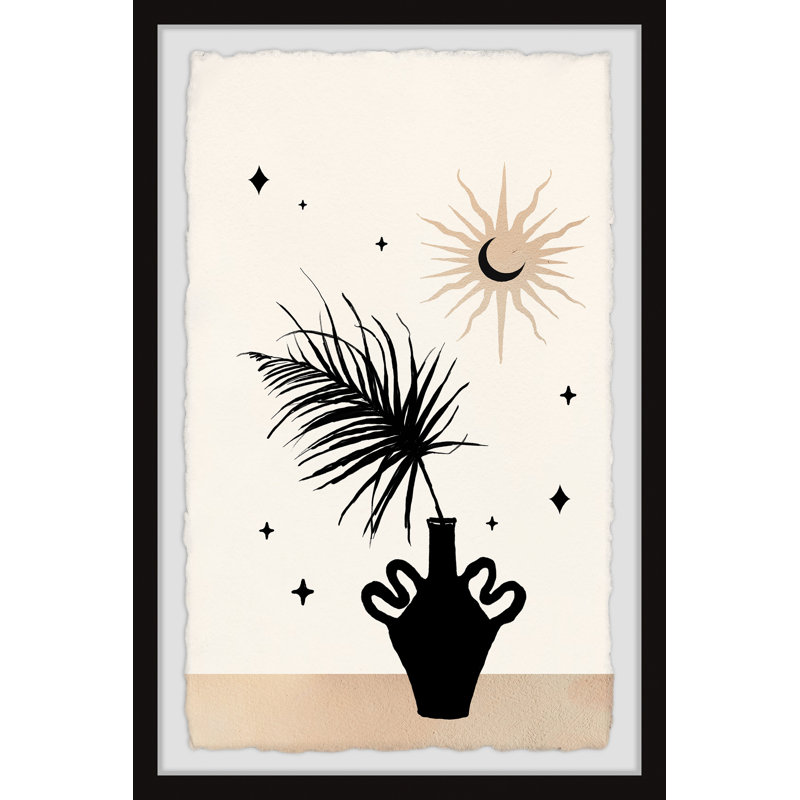Wilted Display 1 Piece Single Picture Frame Painting, 45cm H x 38cm W