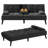 Adjustable Loveseat Sleeper With Retractable Cup Holders-2098208307