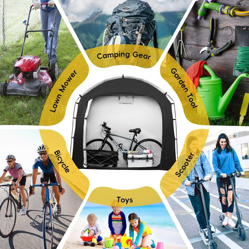 Bike Storage Tent Bicycle Motorcycle Shed