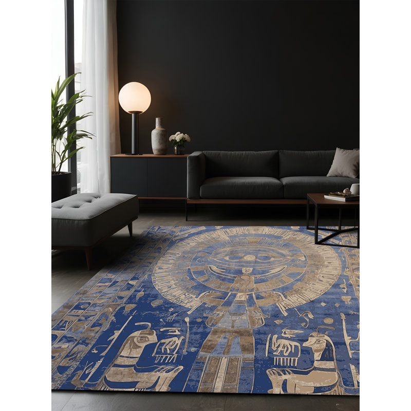 Tapis rose soyeux et moelleux, Rectangle 6 pi x 9 pi