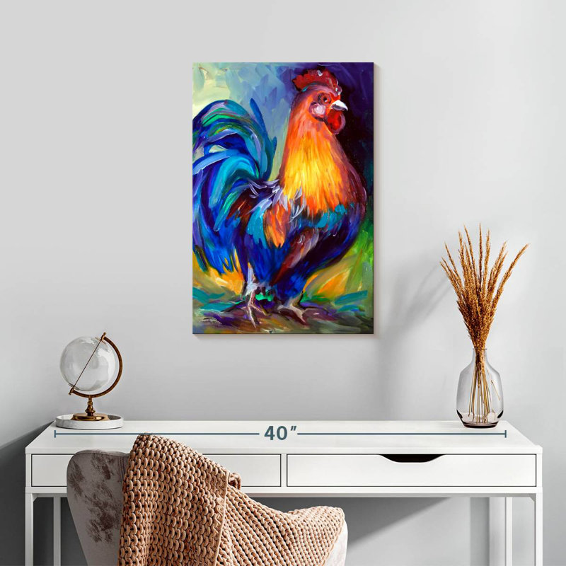 Brampt Rooster One, 24" H x 16" W