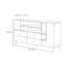 Buffet simple avec rangement moderne-1668510459