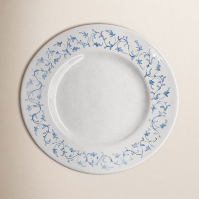 Vida Melamine Painted Dinner Plate
