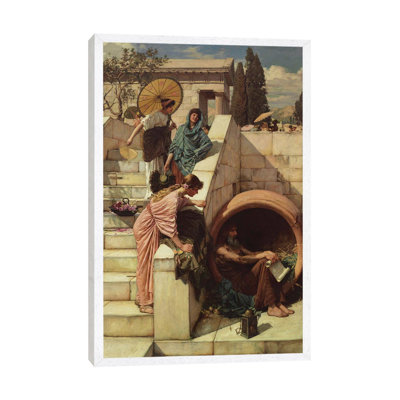 Diogenes 1882 by John William Waterhouse - Painting on Canvas