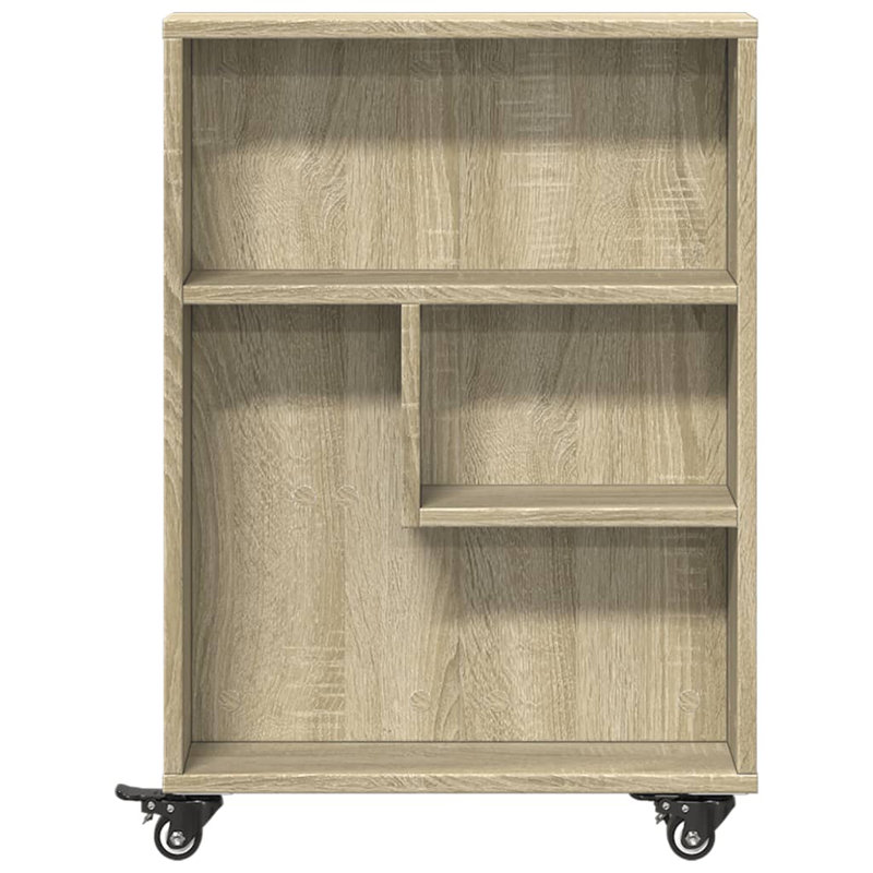 Ricaria 68cm H x 48cm W Bookcase, Sonoma Oak