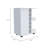 2-Shelf 6-Bottle Bar Cart with Division White-1195751277