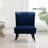 Elon Contemporary Velvet Upholstered Accent Chair-106775467