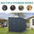 Space-saving Steel Sheds, Modern Lockable Design For Patio Storage