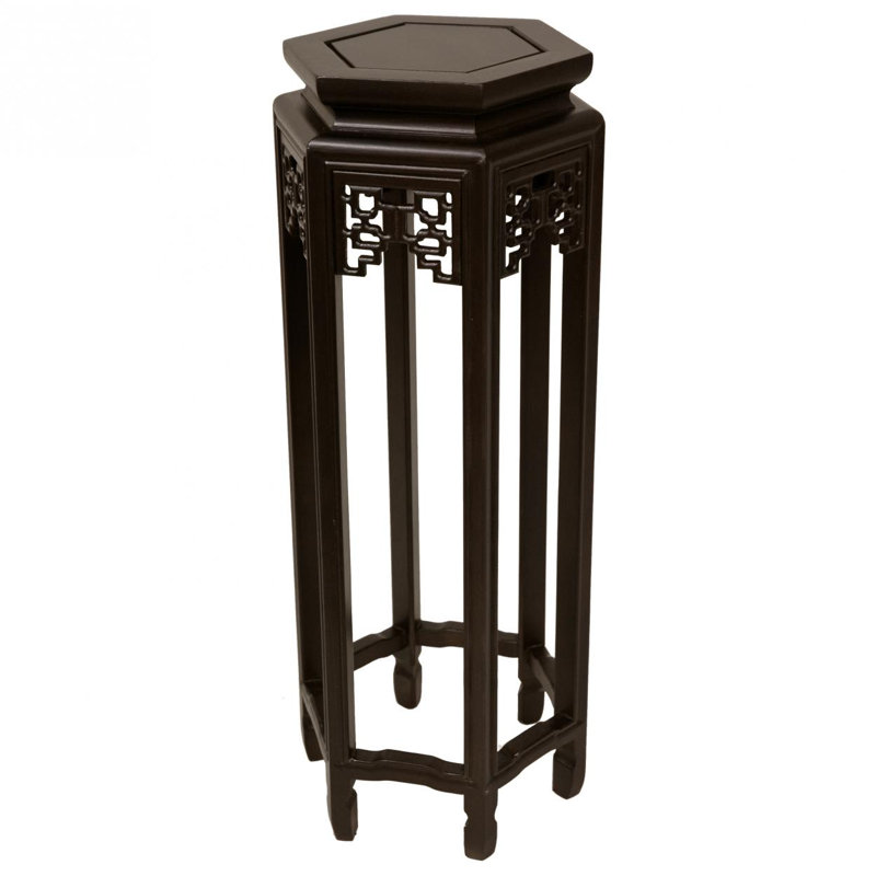 Hines Solid Wood Plant Stand, 28" H x 10" L x 10" D