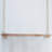 Solid Wood Floating Shelf with Adjustable Shelves