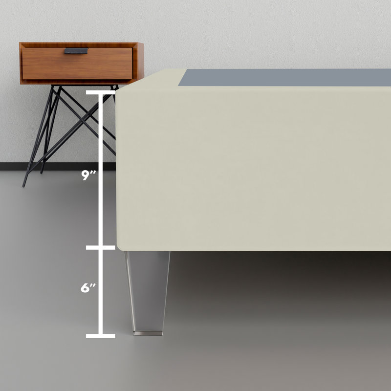 Jysir Bed, Beige, King