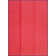 Tapis rectangulaire en polypropylène rouge Kristofer
