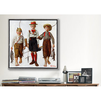 Rihamna " The Catch " by Norman Rockwell