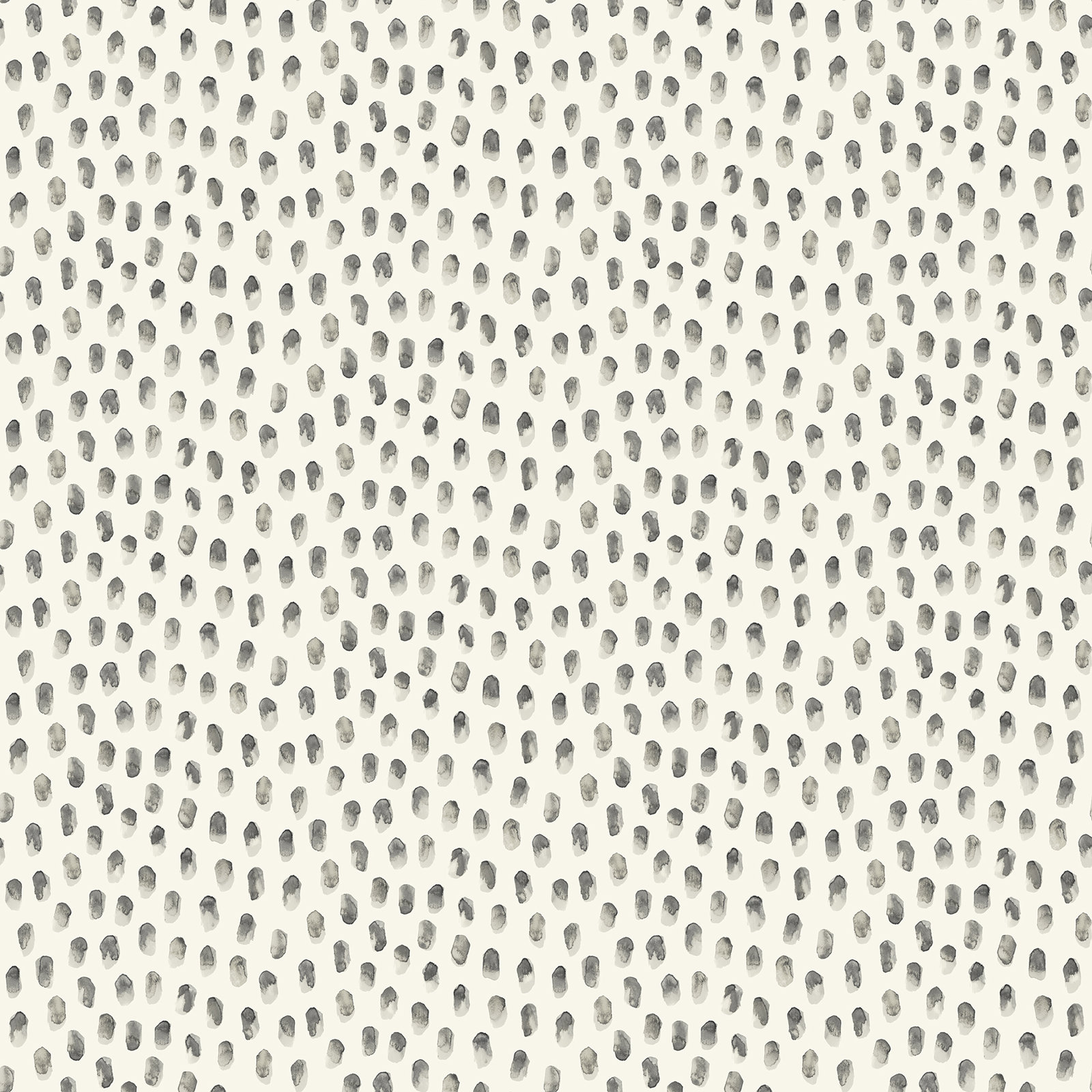 Cherbourg Modern Dots Wallpaper, Dark Gray