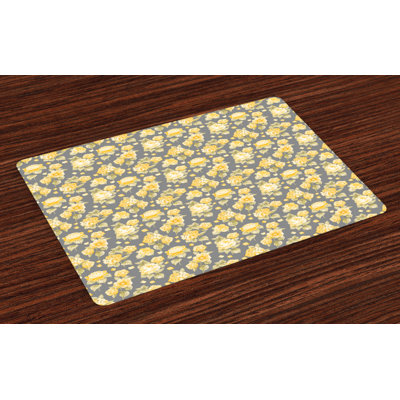 Ashveen Flower Old Hydrangea Placemat