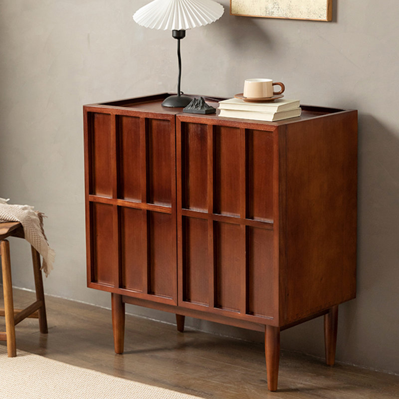 Armoire fonctionnelle à deux portes et deux tablettes, H 33,46 po x l 39,37 po x P 16,93 po