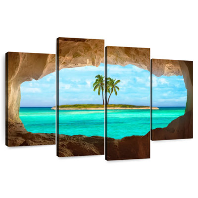 Caribbean Beach Cave