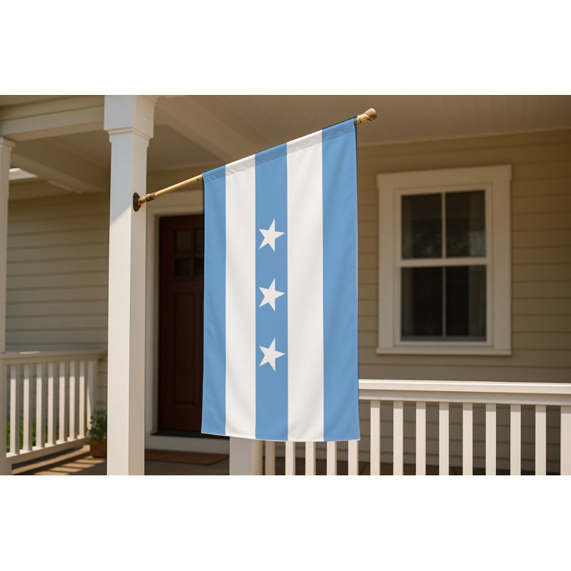 Drapeau de la ville de Guayaquil - drapeau extérieur, 36" H x 60" W