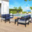 Ensemble de canapé en fer multi-personnes avec décoration de table en rotin imperméable et antirouille pour jardin-1650960266