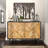Adaleena Modern Weave-Style Sideboard