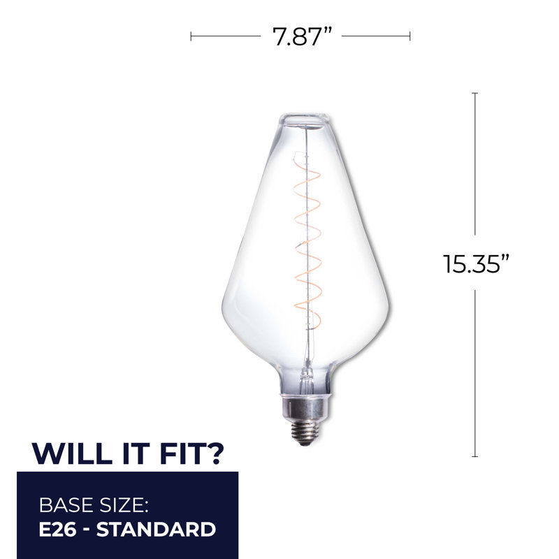 4 W (équivalent à 60 W), DEL DIA, ampoule à intensité variable, (E 2200 K) / culot moyen (standard)