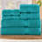 Ensemble de serviettes 6 pièces 100% coton Brooke-Louise-1808600067