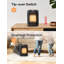 Aérothermes pour l'intérieur, radiateur portatif en céramique PTC 1500W / 900W, petit radiateur avec thermostat, trois modes, protection contre la surchauffe et le basculement pour la maison de bureau