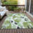 Machine Washable Indoor/Outdoor Colman ACN2132 Floral Rug-1079419843