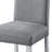 19.05 " H Linen Upholstered Parsons Chair