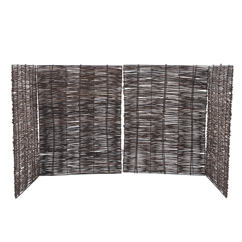 Chariah 115cm H x 90cm W Wood Fence Panels Included