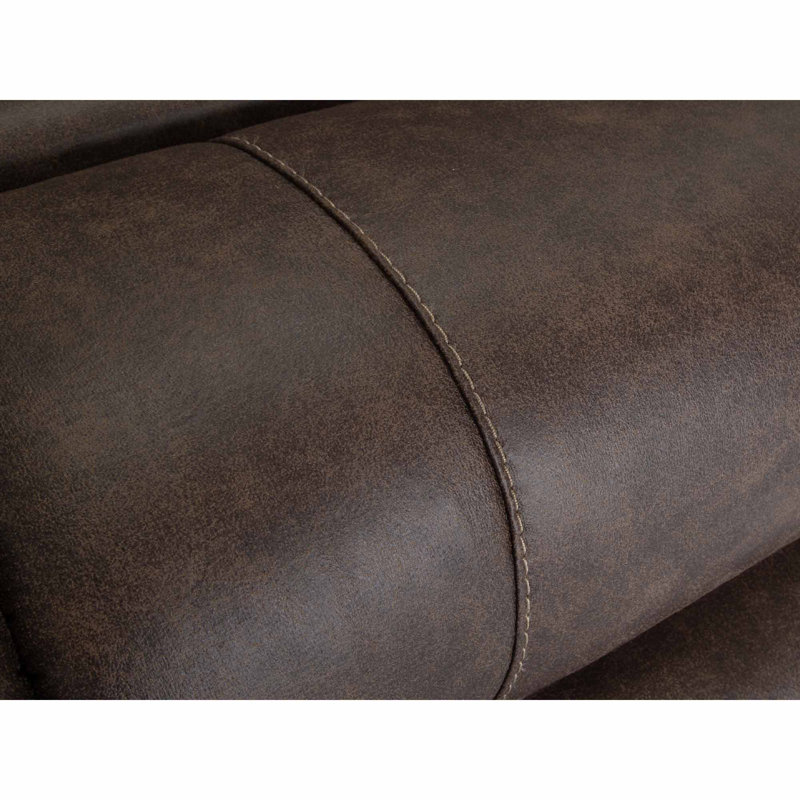 Breda Rocking Reclining Loveseat, Brown