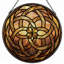 Panneau de vitrail 12 "H Celtic Knot-805781429